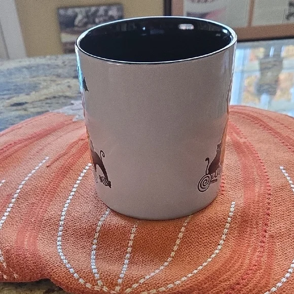 Halloween Trick or Treat Mug - Black and Orange - Picture 6 of 6